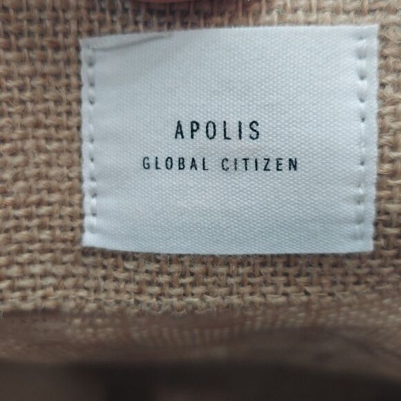 Free People Apolis Burlap Wine Tote Bag - Picture 10 of 15